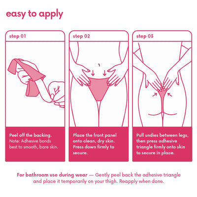 CAKES Invisible™ undies 3-Pack