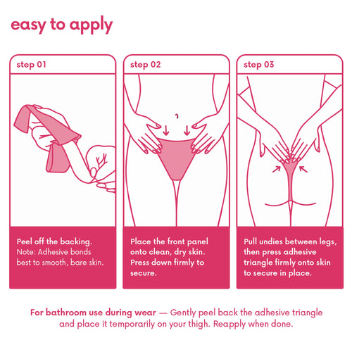 CAKES Invisible™ undies 3-Pack